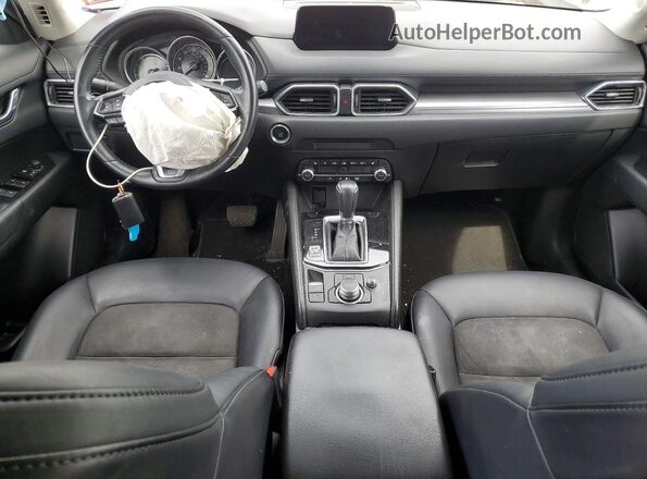 JM3KFBCM1L0840754 2020 MAZDA CX-5 White Widok deski rozdzielczej