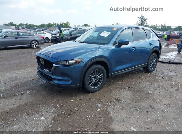 JM3KFBCM1L0863290 2020 MAZDA CX-5 Blue Przód lewy