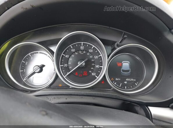 JM3KFBCM1L0863290 2020 MAZDA CX-5 Blue Widok tylnych siedzeń