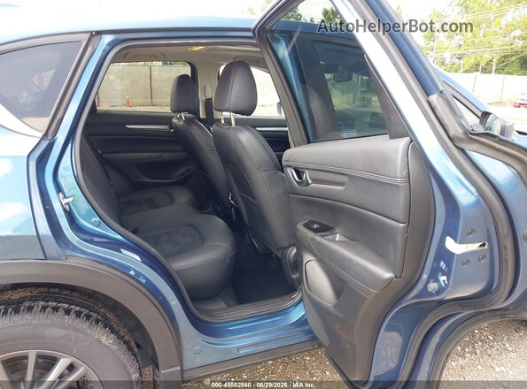 JM3KFBCM1L0863290 2020 MAZDA CX-5 Blue Widok naklejki z numerem VIN