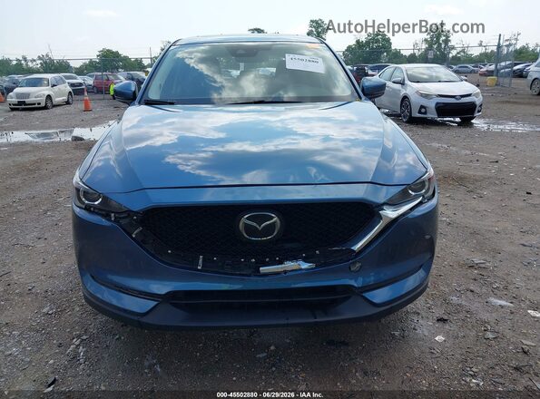 JM3KFBCM1L0863290 2020 MAZDA CX-5 Blue Widok wnętrza z tyłu