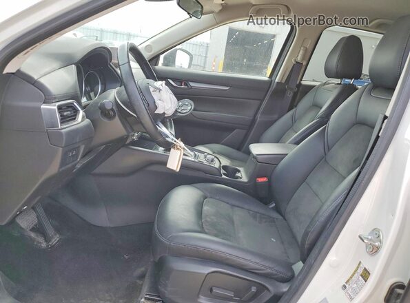 JM3KFBCM1L1721712 2020 MAZDA CX-5 White Widok wnętrza z przodu
