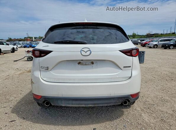 JM3KFBCM1L1721712 2020 MAZDA CX-5 White Widok z tyłu