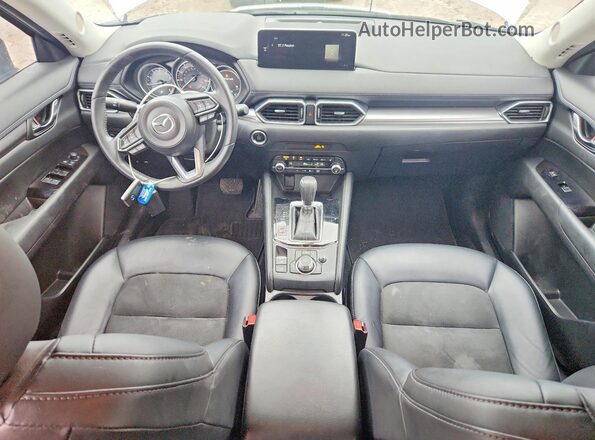 JM3KFBCM1M0369996 2021 MAZDA CX-5 Silver Widok deski rozdzielczej