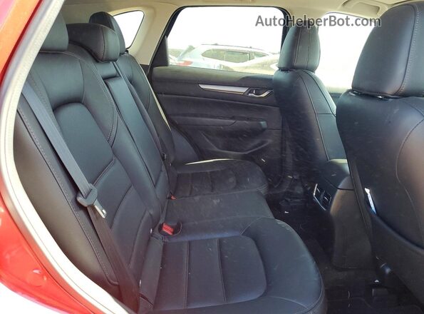 JM3KFBCM1M0375720 2021 MAZDA CX-5 Red Rear seats view
