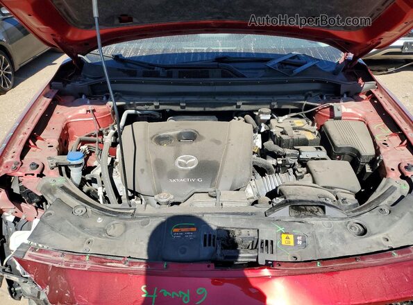JM3KFBCM1M0375720 2021 MAZDA CX-5 Red Rear interior view