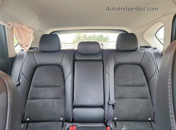 JM3KFBCM1M0389133 2021 MAZDA CX-5 Red Вид задніх сидінь
