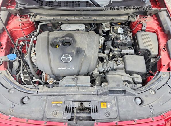 JM3KFBCM1M0389133 2021 MAZDA CX-5 Red Вид підкапотного простору