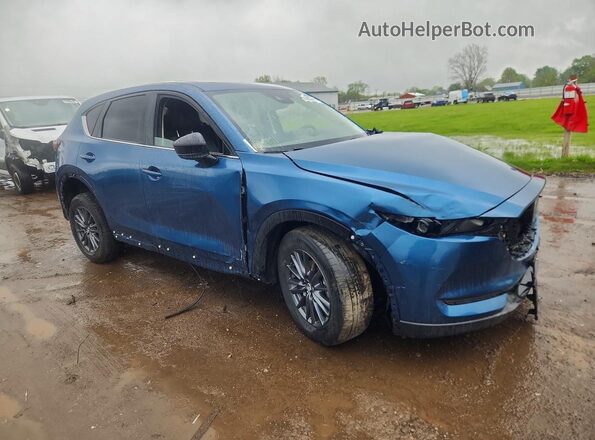 JM3KFBCM1M0471007 2021 MAZDA CX-5 Синий Передняя правая четверть