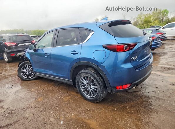 JM3KFBCM1M0471007 2021 MAZDA CX-5 Синий Задняя левая четверть