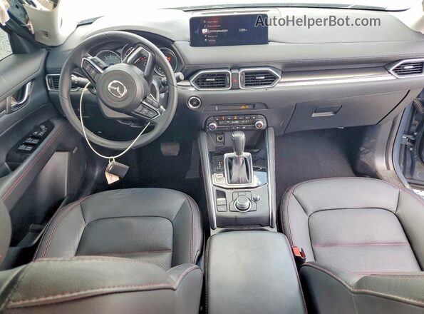 JM3KFBCM1P0237552 2023 MAZDA CX-5 Blue Widok deski rozdzielczej