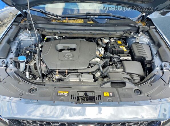 JM3KFBCM1S0573369 2025 MAZDA CX-5 Gray Vista del compartimento del motor