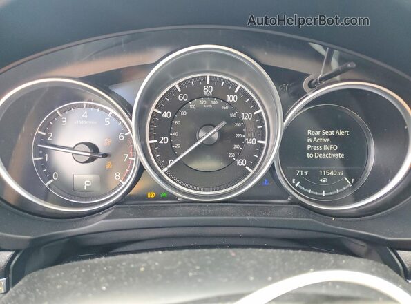 JM3KFBCM1S0573369 2025 MAZDA CX-5 Gray Vista del cuadro de instrumentos