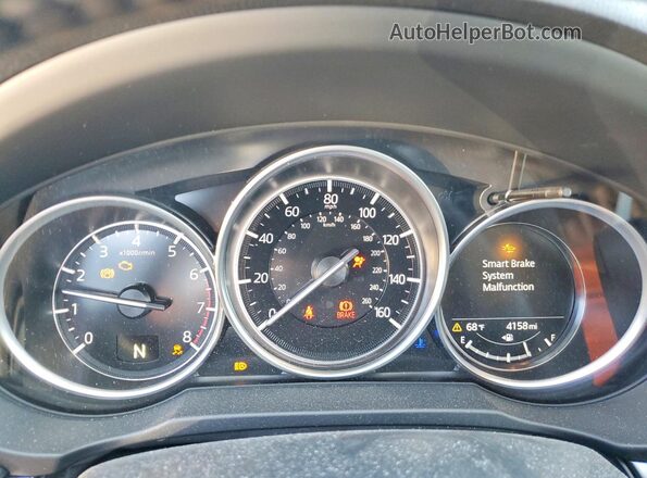 JM3KFBCM1S0765911 2025 MAZDA CX-5 Gray ხელსაწყოთა პანელის ხედი