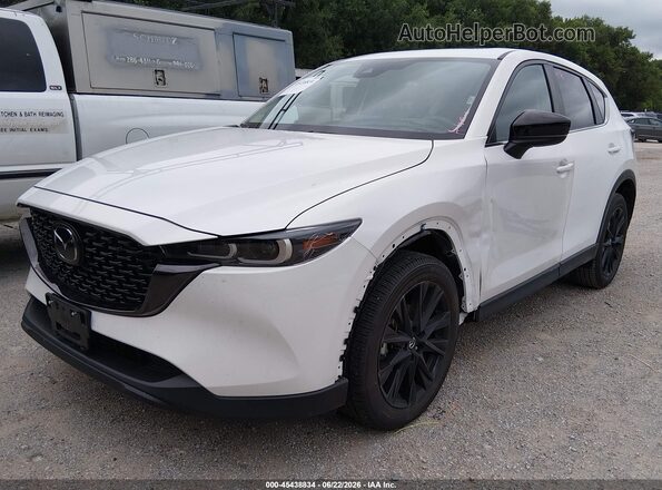 JM3KFBCM1S0801936 2025 MAZDA CX-5 White Vista tres cuartos delantera izquierda