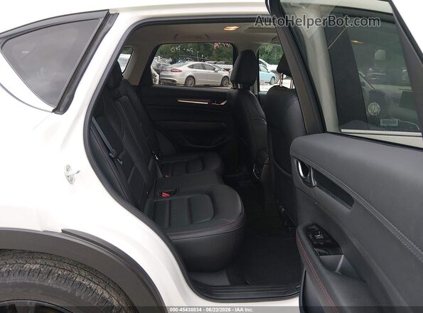 JM3KFBCM1S0801936 2025 MAZDA CX-5 White Vista de la etiqueta del VIN