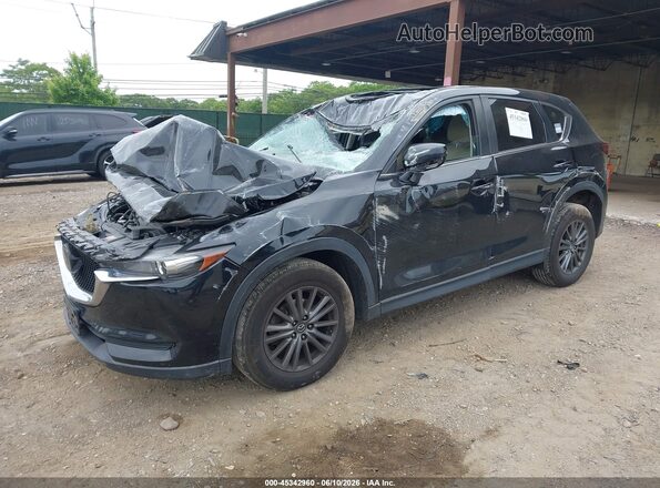JM3KFBCM2K0533463 2019 MAZDA CX-5 Black წინა მარცხენა ხედი სამი მეოთხედიდან