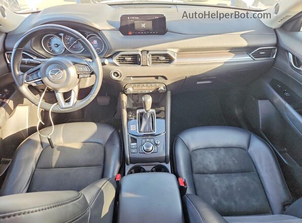 JM3KFBCM2K0591055 2019 MAZDA CX-5 White Вид панелі приладів