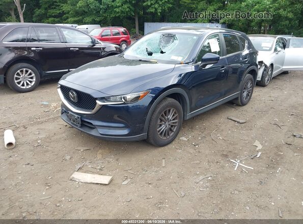 JM3KFBCM2K0601776 2019 MAZDA CX-5 Dark Blue Front left
