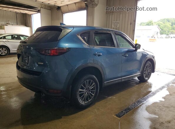 JM3KFBCM2K0680981 2019 MAZDA CX-5 Blue Trasero derecho