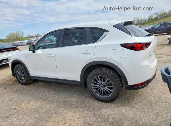 JM3KFBCM2L0798594 2020 MAZDA CX-5 White Trasero izquierdo