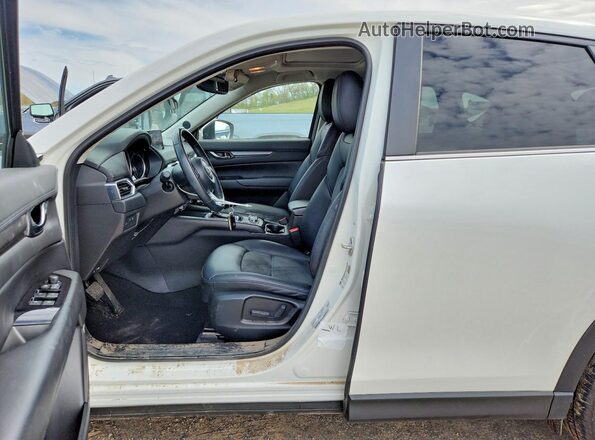 JM3KFBCM2L0798594 2020 MAZDA CX-5 White Vista de la etiqueta del VIN