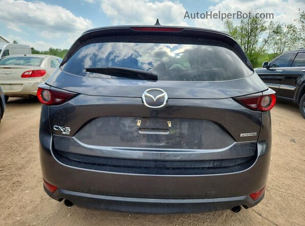 JM3KFBCM2L0844103 2020 MAZDA CX-5 Blue Вид ззаду