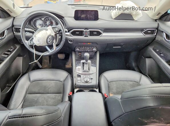 JM3KFBCM2L0844103 2020 MAZDA CX-5 Blue Вид панелі приладів