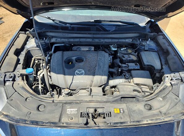 JM3KFBCM2L0866991 2020 MAZDA CX-5 Blue უკანა სალონის ხედი