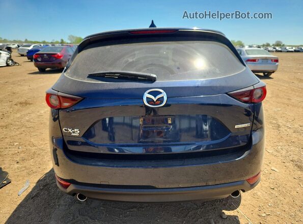 JM3KFBCM2L0866991 2020 MAZDA CX-5 Blue უკანა ხედი