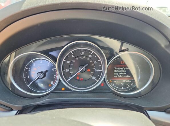 JM3KFBCM2L0866991 2020 MAZDA CX-5 Blue ხელსაწყოთა პანელის ხედი