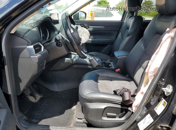 JM3KFBCM2M0339924 2021 MAZDA CX-5 Black Вид салону спереду