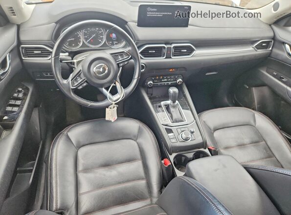 JM3KFBCM2M0492335 2021 MAZDA CX-5 White Widok deski rozdzielczej