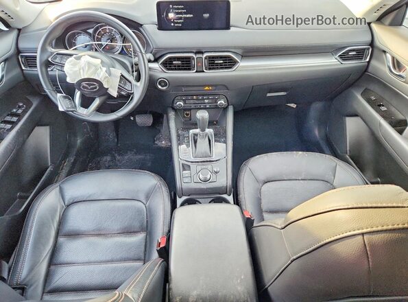 JM3KFBCM2N0557086 2022 MAZDA CX-5 Gray Առջևի վահանակի տեսք