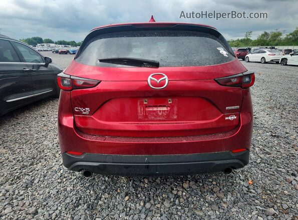 JM3KFBCM2N0566872 2022 MAZDA CX-5 Burgundy Вид ззаду