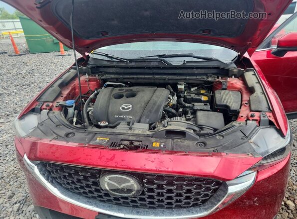 JM3KFBCM2N0566872 2022 MAZDA CX-5 Burgundy Вид задньої частини салону