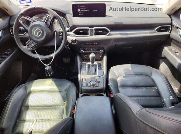 JM3KFBCM2N0595983 2022 MAZDA CX-5 Burgundy Vista del salpicadero