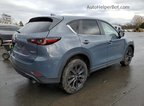 JM3KFBCM2N1551900 2022 MAZDA CX-5 Blue Trasero derecho