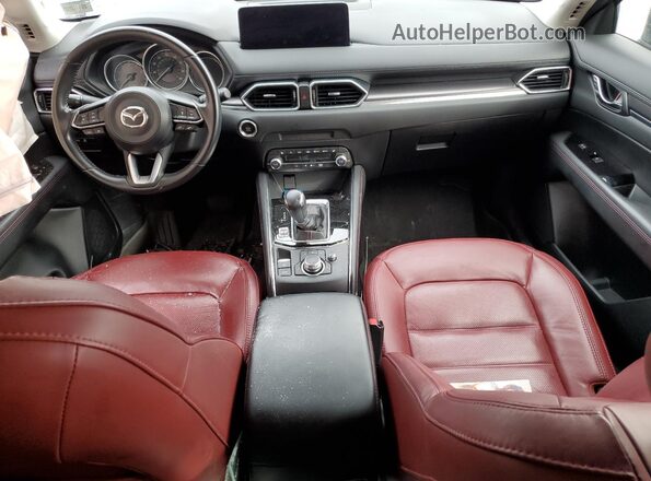 JM3KFBCM2N1551900 2022 MAZDA CX-5 Blue Vista del salpicadero