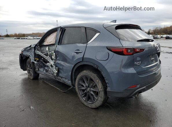JM3KFBCM2N1551900 2022 MAZDA CX-5 Blue Trasero izquierdo
