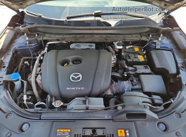 JM3KFBCM2P0196428 2023 MAZDA CX-5 Blue Սալոնի հետևի տեսք