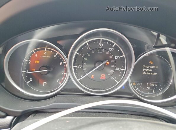 JM3KFBCM2S0600885 2025 MAZDA CX-5 Gray Սարքավորումների վահանակի տեսք