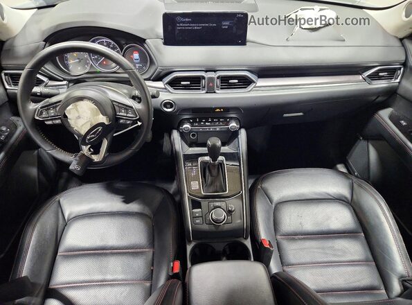 JM3KFBCM2S0688627 2025 MAZDA CX-5 Charcoal წინა პანელის ხედი