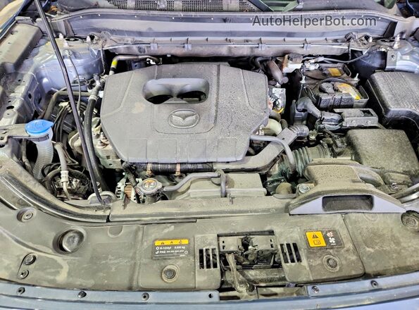 JM3KFBCM2S0688627 2025 MAZDA CX-5 Charcoal ძრავის განყოფილების ხედი