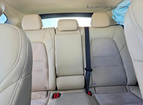 JM3KFBCM3J0408728 2018 MAZDA CX-5 White Rear seats view
