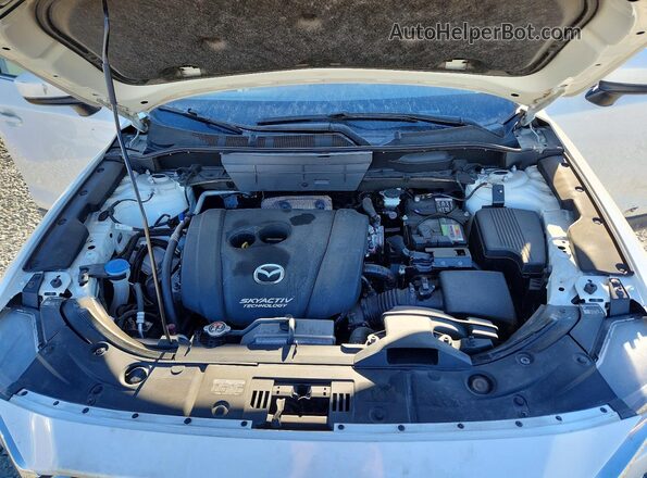 JM3KFBCM3J0408728 2018 MAZDA CX-5 White Engine compartment view