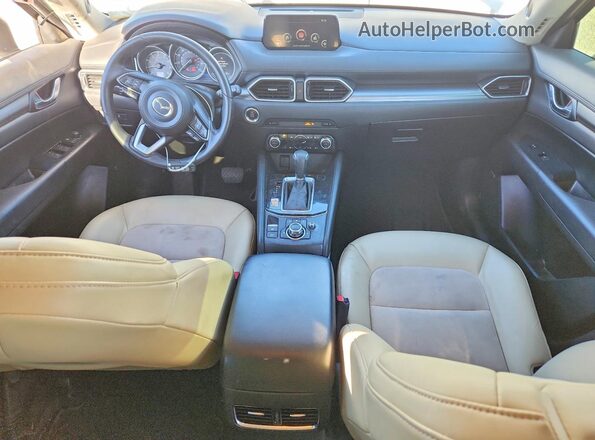 JM3KFBCM3J0408728 2018 MAZDA CX-5 White Dashboard view