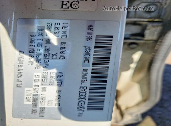 JM3KFBCM3K0530488 2019 MAZDA CX-5 White Vista del compartimento del motor