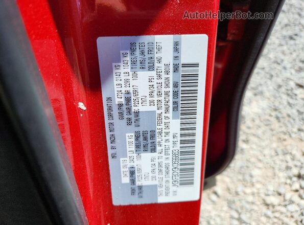 JM3KFBCM3K0699863 2019 MAZDA CX-5 Red Սալոնի 360 աստիճան տեսք