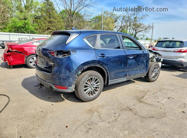 JM3KFBCM3L0772411 2020 MAZDA CX-5 Blue Trasero derecho